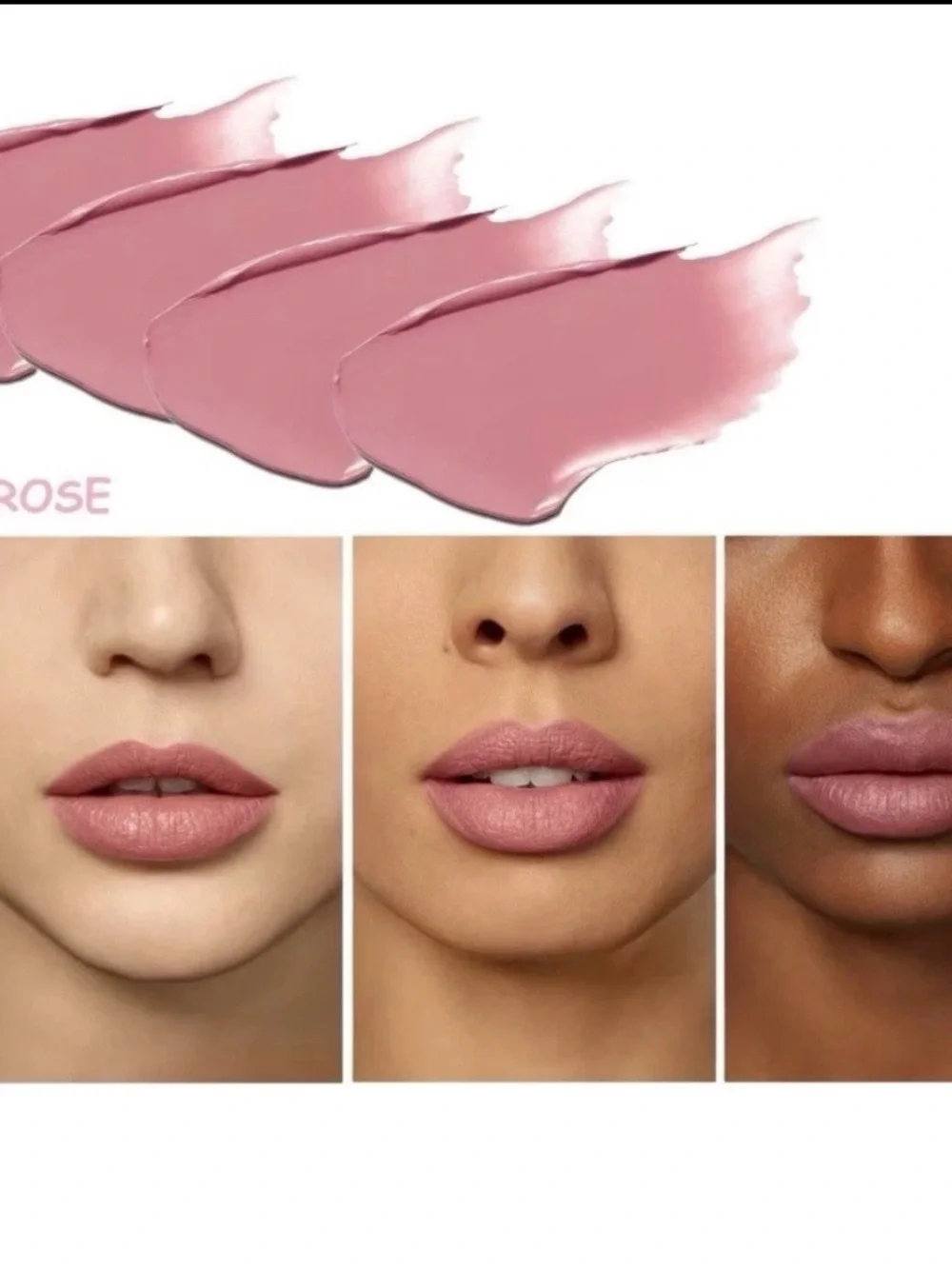 Laura Mercier Rouge Essentiel Silky Creme Lipstick A La Rose Mini 0.04 oz